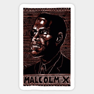 Malcolm X Sticker